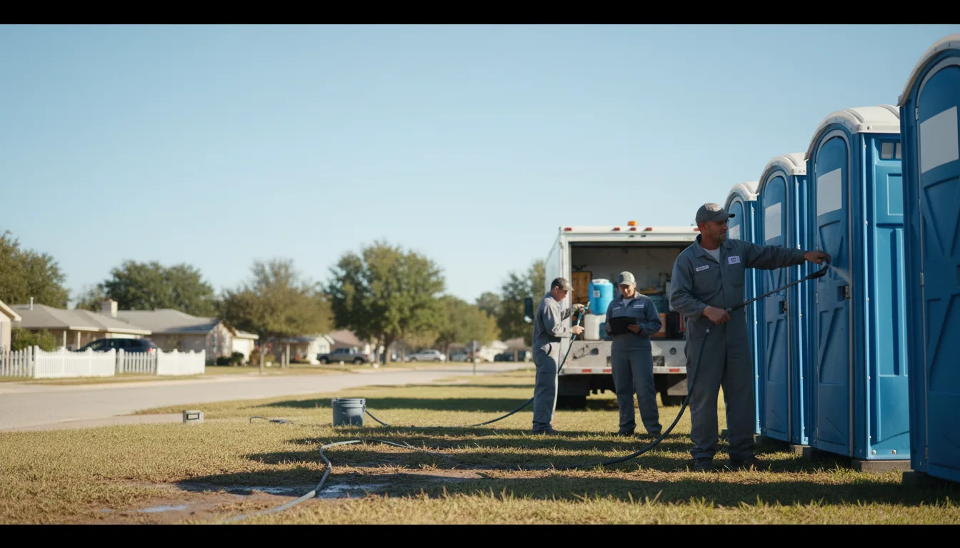 Long-Term Portable Toilet Rental in Rensselaer, IN near me